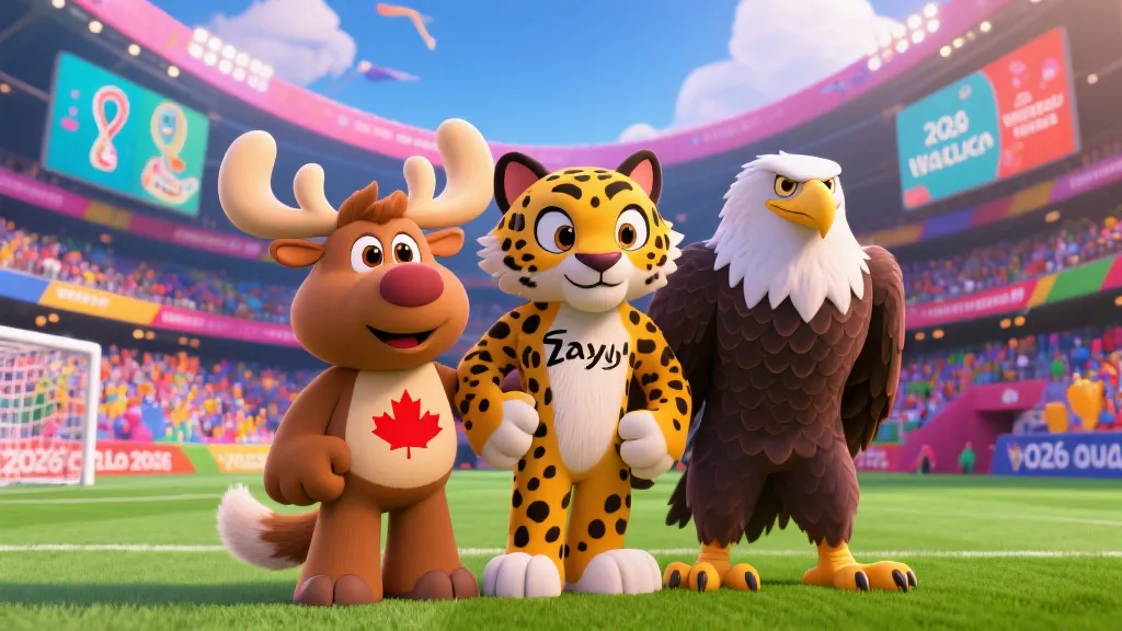 揭秘2026世界杯吉祥物：Maple、Zayu与Clutch背后的文化密码与狂欢寓意